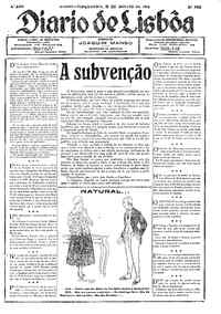 Terça, 19 de Agosto de 1924 (1ª edição)