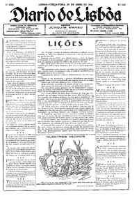 Terça, 28 de Abril de 1925 (1ª edição)