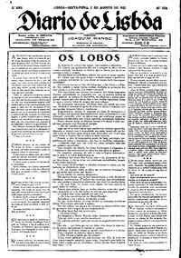 Sexta,  7 de Agosto de 1925 (1ª edição)