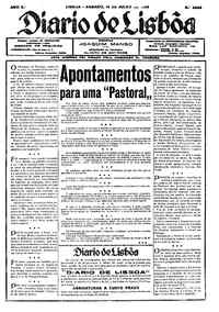 Sábado, 14 de Julho de 1928