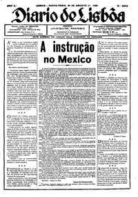 Sexta, 10 de Agosto de 1928 (2ª edição)