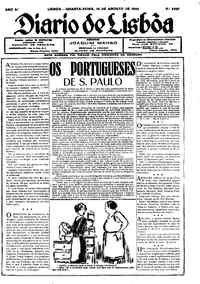 Quarta, 14 de Agosto de 1929 (2ª edição)