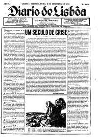 Segunda,  2 de Setembro de 1929 (2ª edição)