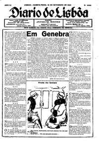 Quinta, 12 de Setembro de 1929 (1ª edição)