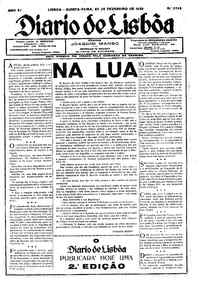 Quinta, 27 de Fevereiro de 1930 (1ª edição)
