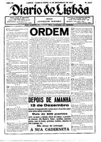 Quinta, 11 de Dezembro de 1930