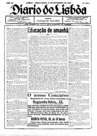 Terça, 16 de Dezembro de 1930 (1ª edição)