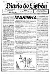 Sábado,  1 de Abril de 1933 (2ª edição)