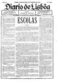 Quinta, 31 de Agosto de 1933 (1ª edição)