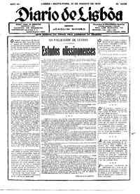 Sexta, 31 de Agosto de 1934 (1ª edição)