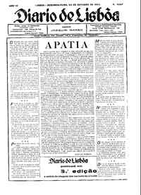 Segunda, 22 de Outubro de 1934 (2ª edição)