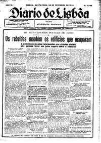 Sexta, 28 de Fevereiro de 1936