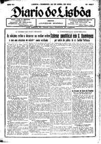 Domingo, 26 de Abril de 1936 (2ª edição)