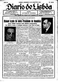 Domingo, 10 de Maio de 1936 (2ª edição)