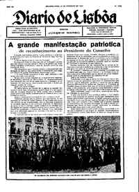 Segunda, 27 de Fevereiro de 1939 (1ª edição)