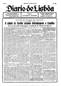Domingo, 16 de Abril de 1939 (2ª edição)
