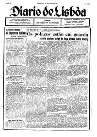 Domingo, 18 de Junho de 1939 (1ª edição)