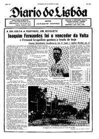 Domingo, 20 de Agosto de 1939 (2ª edição)