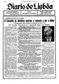 Segunda, 28 de Agosto de 1939 (2ª edição)
