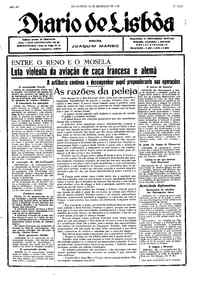 Sexta, 22 de Setembro de 1939