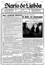 Sexta, 17 de Novembro de 1939