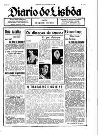 Domingo,  4 de Outubro de 1942 (1ª edição)