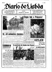 Domingo, 21 de Março de 1943 (1ª edição)