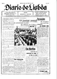 Quinta,  8 de Abril de 1943 (1ª edição)