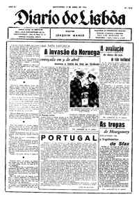 Sexta,  9 de Abril de 1943 (2ª edição)