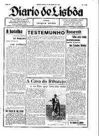 Quarta, 21 de Abril de 1943 (1ª edição)