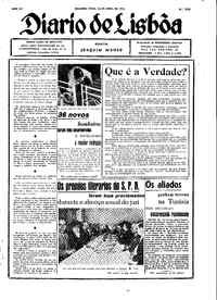 Segunda, 26 de Abril de 1943 (2ª edição)