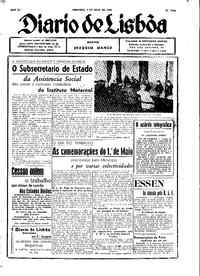 Domingo,  2 de Maio de 1943 (1ª edição)