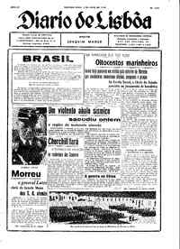 Segunda,  3 de Maio de 1943 (1ª edição)
