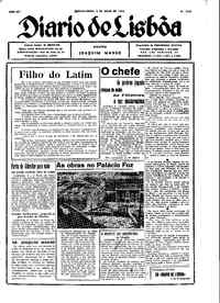 Quinta,  6 de Maio de 1943 (3ª edição)