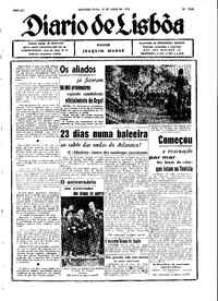 Segunda, 10 de Maio de 1943 (2ª edição)