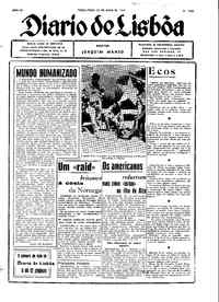 Terça, 25 de Maio de 1943 (1ª edição)