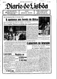 Sexta, 28 de Maio de 1943 (1ª edição)