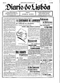 Quinta,  3 de Junho de 1943 (1ª edição)