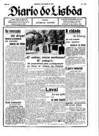 Domingo,  6 de Junho de 1943 (1ª edição)