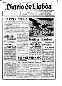 Terça,  3 de Agosto de 1943 (1ª edição)