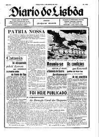 Terça,  3 de Agosto de 1943 (2ª edição)