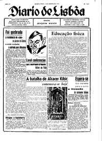 Quarta,  4 de Agosto de 1943 (2ª edição)