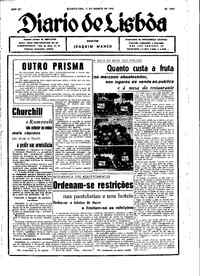 Quarta, 11 de Agosto de 1943 (1ª edição)