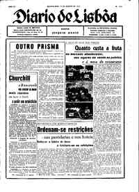 Quarta, 11 de Agosto de 1943 (2ª edição)