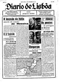 Sexta,  3 de Setembro de 1943 (2ª edição)