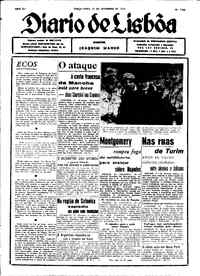 Terça, 21 de Setembro de 1943 (1ª edição)
