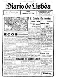 Quinta, 30 de Setembro de 1943 (1ª edição)