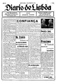 Quinta,  7 de Outubro de 1943 (1ª edição)