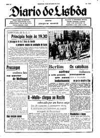Domingo, 10 de Outubro de 1943 (1ª edição)