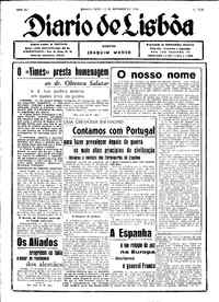 Quarta, 13 de Outubro de 1943 (1ª edição)